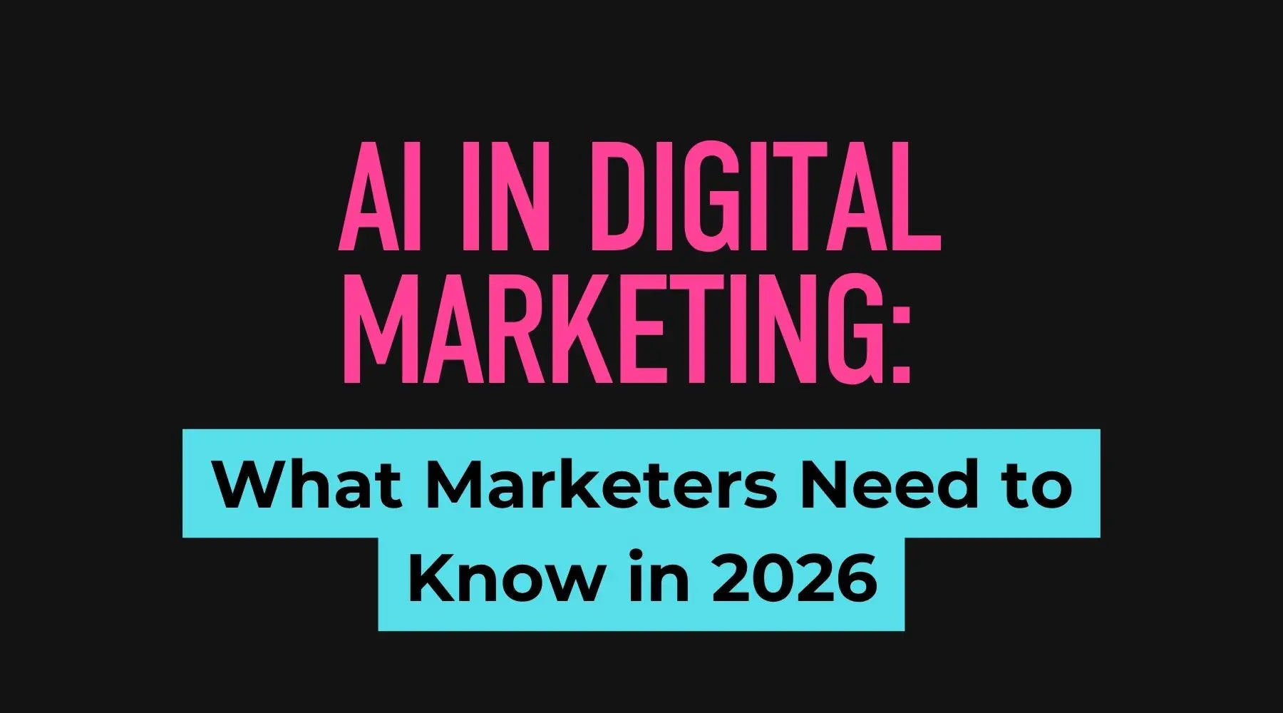 AI in digital marketing showing strategy, automation, analytics and content planning
