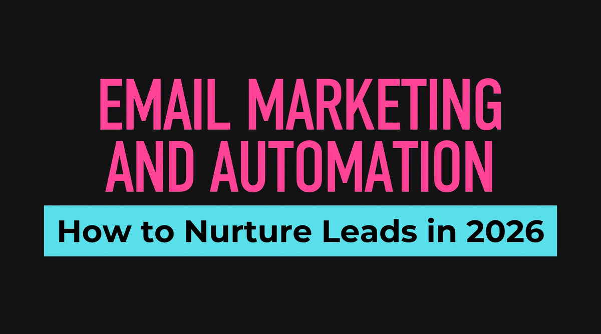 Email marketing automation workflow nurturing leads through welcome and follow-up sequences