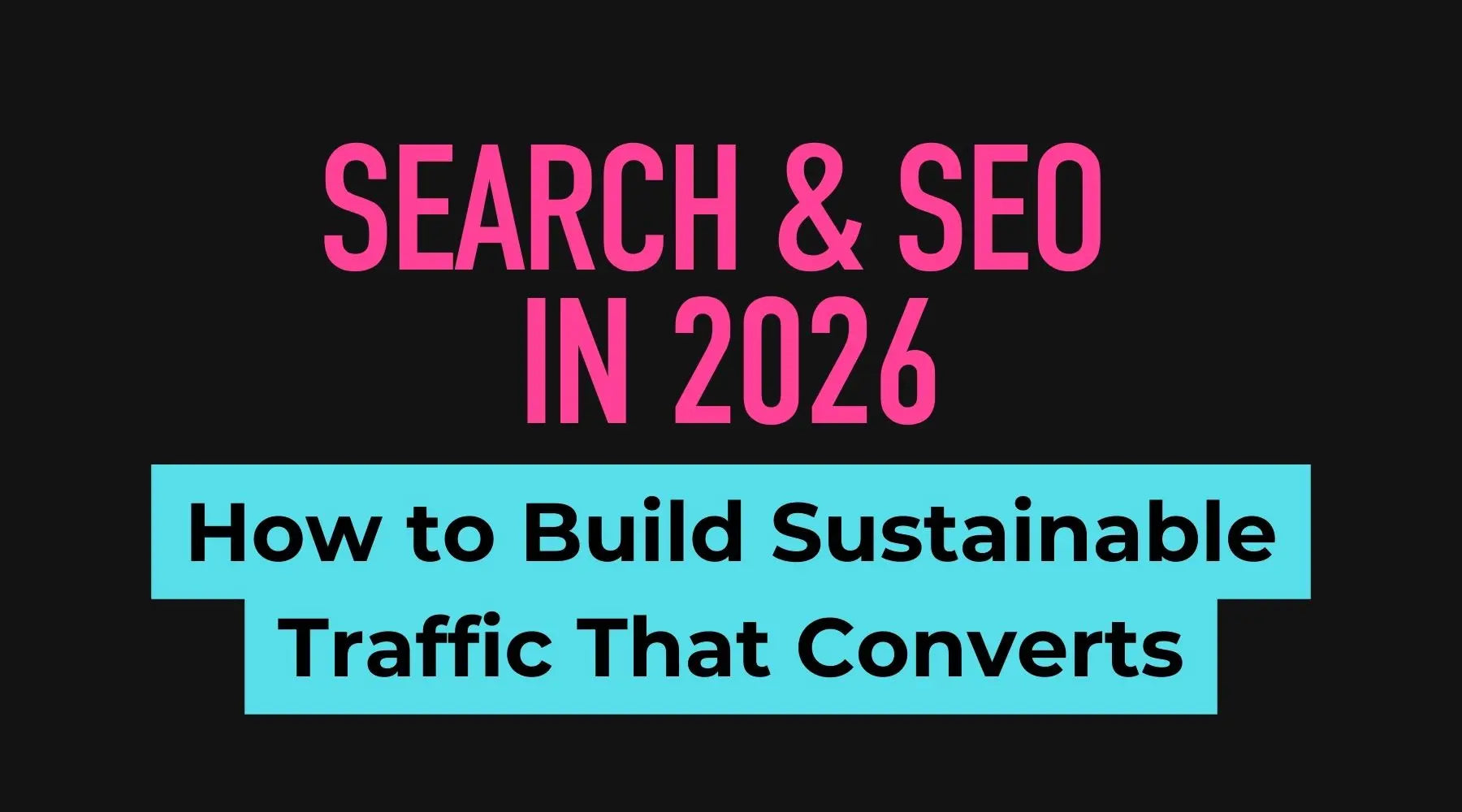 SEO strategy and search engine optimisation driving sustainable traffic growth