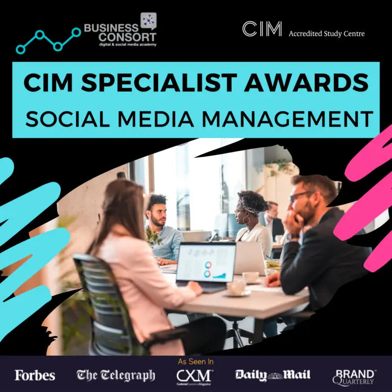 CIM Specialist Award in Social Media Management My Store