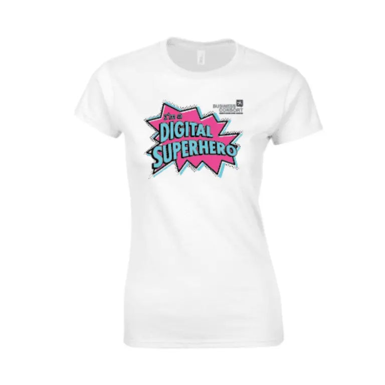 DIGITAL SUPERHERO T-SHIRT (White)