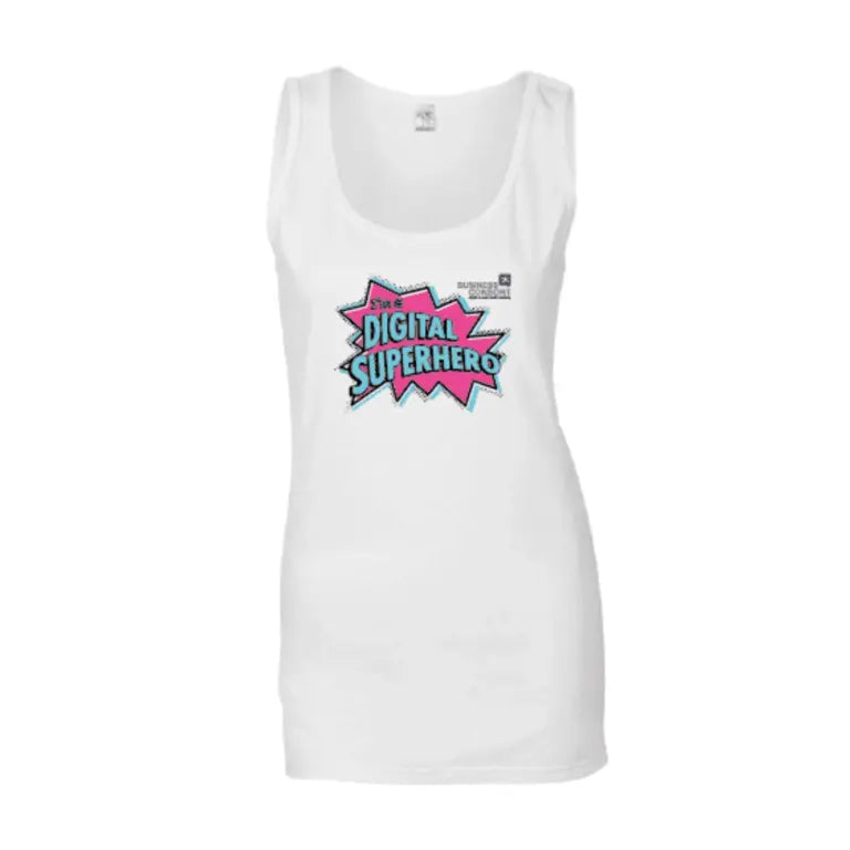 DIGITAL SUPERHERO VEST (White)