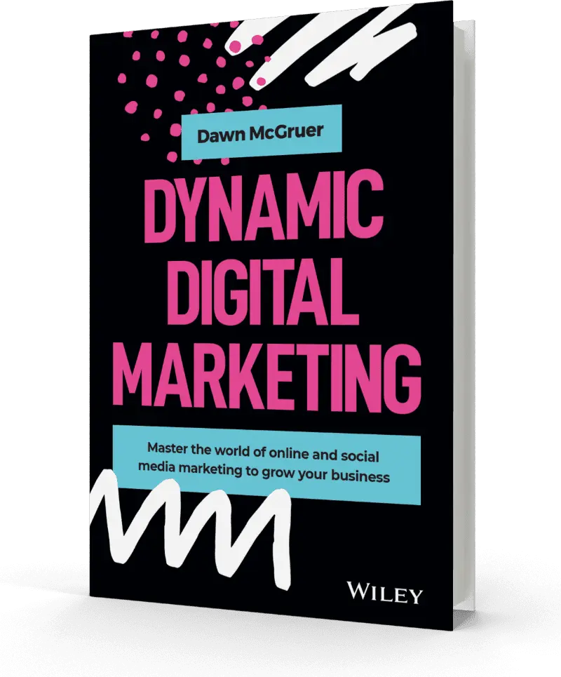 image of the Dynamic Digital Marketing Book, Digital and Social Media Academy.